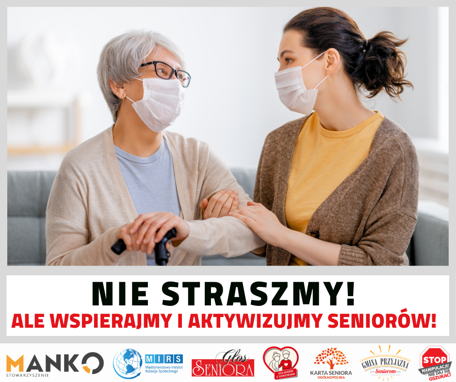 Wsparcie dla seniorów plakat org. 